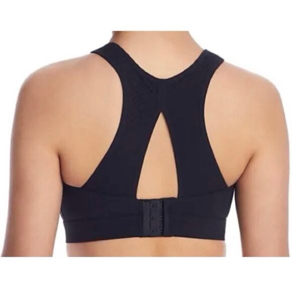 NEW Spanx High Impact Sports Bra Black - Size 32D - Picture 2 of 6